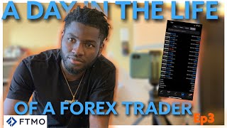 DAY IN THE LIFE OF A FOREX TRADER (ep3) Trading Vlog