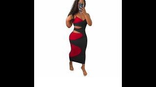 Cut Out Stretchy Bodycon