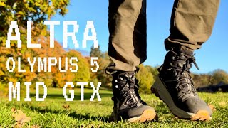 ALTRA OLYMPUS 5 MID GTX…yeah// RUCKING #altra #rucking #trails #endurance