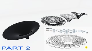 Funnel surface modeling with Dynamo Revit (part 2) || Revit for all || Dynamo trainning