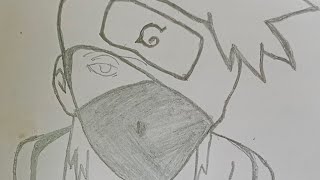 Kakashi drawing 😮😱 step by step ❤️