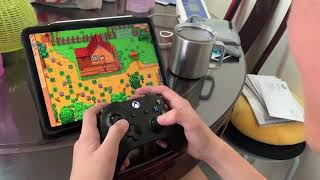 Gaming with iPad & XBOX Controller || Stardew Valley & COD Mobile