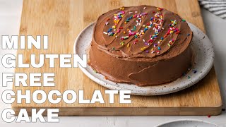 Super Moist Gluten Free Chocolate Cake | Easy Mini Cake Made in 5 Minutes