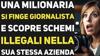 UN MILIONARIO FINGE DI ESSERE UN GIORNALISTA E SCOPRE SCHEMI ILLEGALI NELLA SUA AZIENDA