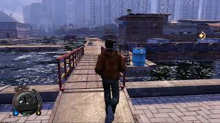 Sleeping Dogs gameplay | Health shrine in Aberdeen island on the middle of the docks