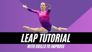 How to Do a Gymnastics Leap for Beginners