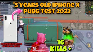 iPhone X Pubg Test 2022 | Are iPhones Worth for gaming? Pubg Mobile Gameplay