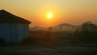 Telugu Vlog - 1 | beautiful sunrise in my village