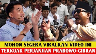 Gempar.! Dengan Izin Tuhan Akhirnya Terbongkar, Ternyata Ini Perjanjian Mengejutkan Prabowo-Gibran