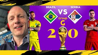 Peter Drury Amazing World Cup Commentary | Brazil vs Serbia (2-0) | All Goals and Highlights | 2022