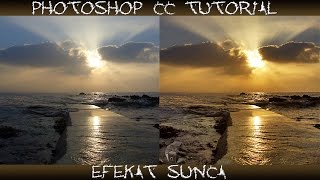 Photoshop CC tutorial efekat sunca