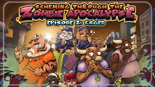 Más furros, zombies y engaño! | Scheming Through The Zombie Apocalypse Ep2: Caged | Live Gaming