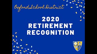 2020 Retirement Recognition