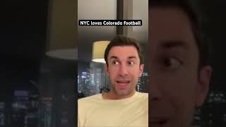 #NYC loves #Colorado football  #comedy