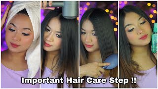 How to use Hair Serum!!🧐||Budget Friendly Hair Serum Review ||