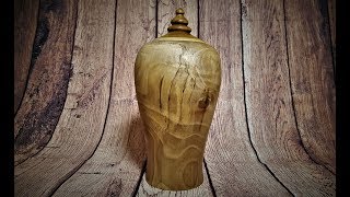 Woodturning - Simple yet elegant way of making an Urn!