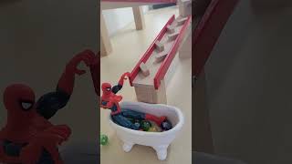 Marble Run Race ASMR HABA wave slope part91 #marblerun #マーブルラン #shorts