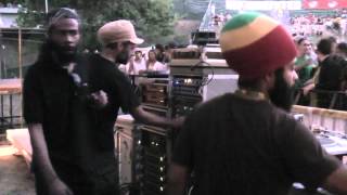 King Alpha - Garance Reggae Festival 2012 - Dub Station Corner