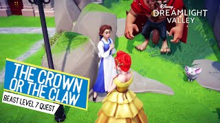 Disney Dreamlight Valley - The Crown or the Claw / Beast level 7 quest