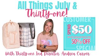 🍦All things 𝐉𝐮𝐥𝐲 & Thirty-One | Ind. Director Andrea Carver 2023