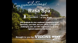 Member of the Week: Rasa Spa