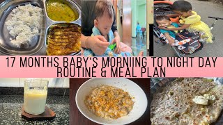 Indian Mom Productive routine | 17 months Vayu ka Day routine | 1 year Baby routine #vlog #momlife