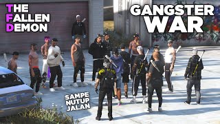 TFD VS MST !! PERANG GANGSTER SAMPE NUTUP JALAN - GTA 5 ROLEPLAY