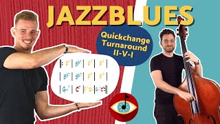 Der JAZZBLUES - Quickchange, II-V-I-Verbindung und Turnaround