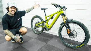 THIS CUSTOM E-BIKE IS NUTS!!