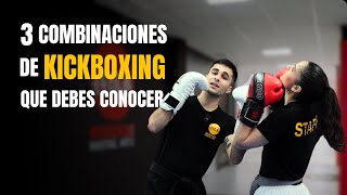 3 COMBINACIONES DE DISTANCIA CORTA PARA KICKBOXING