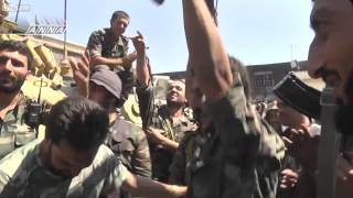 Look at those angelic faces of Syria's sons   Syrian Army chant before going into battle