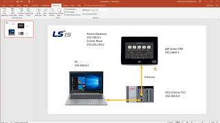 LSis XEC PLC & eXP HMI Ethernet Comms