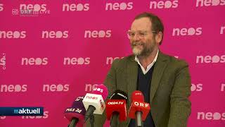 🇦🇹 🟣 NEOS Pressekonferenz: Plenarvorschau und aktuelle Frage zu Corona (ORF ⎪ 19.01.2021)