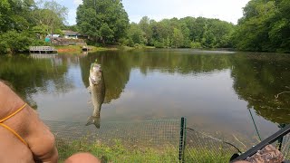 North Carolina fishing trip part 3 most bass caught in a day