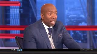 Charles Barkley & Shaquille O'Neal on Philadelphia 76ers vs Golden State Warriors Halftime Report |