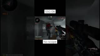 SSG 08 no scope #shorts #csgo