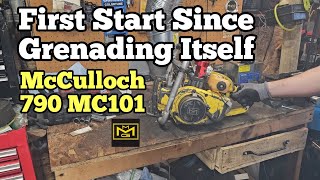 It Lives Again McCulloch 790 MC101 Race Saw