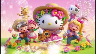 Kitty’s Spring Dance 2: Twirl in the Blooms | Nursery Kids Rhymes and songs with lyrics