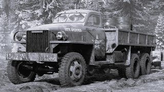 SnowRunner | Studebaker US-6 - Transport Paliwa, Przejazd przez Rzeke