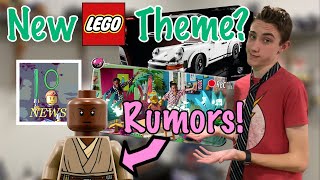 BRAND NEW LEGO Theme?! [New Expert Set, More Rumors]