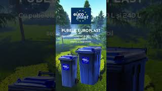 Pubele 120L si 240L de la Europlast Romania