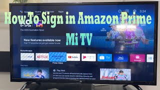 Mi TV Sign In Amazon Prime Video | How To Sign In Amazon Prime In Mi TV