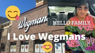 Wegmans shopping / VLOG/  Car chat /