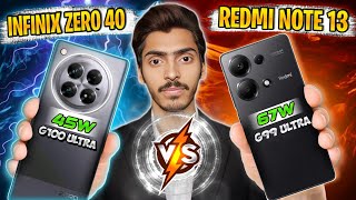 Infinix Zero 40 vs Redmi Note 13 Pro Detailed Comparison | Which One Should You Buy??