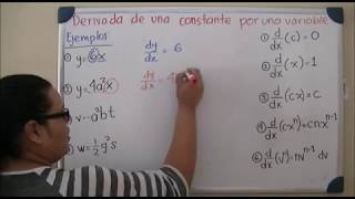 3 Derivada de una constante por una variable