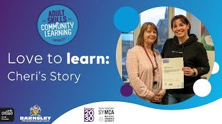 Overcoming Barriers - Cheri's story at Adult Skills and Community Learning