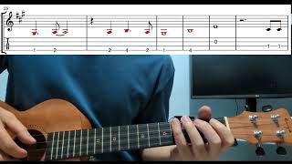 Oh, Pretty Woman (Roy Orbison) - Easy Beginner Ukulele Tabs With Playthrough Tutorial Lesson