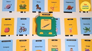 Talking Flashcards | Learn & Read First English Words | Educational Videos for Toddlers