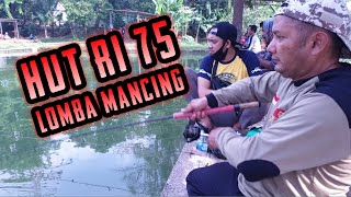 Lomba Mancing Ikan Mas Dalam Rangka HUT RI 75 || KARYAWAN RPH INKOPABRI CILANGKAP || MANCING MANTABS