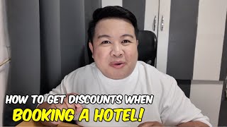 THIS IS THE HACK! How to get discounts when you book your Hotels! | Jm Banquicio